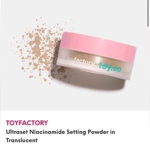 Brand New TOYFACTORY Ultraset Niacinamide Setting Powder in- Translucent